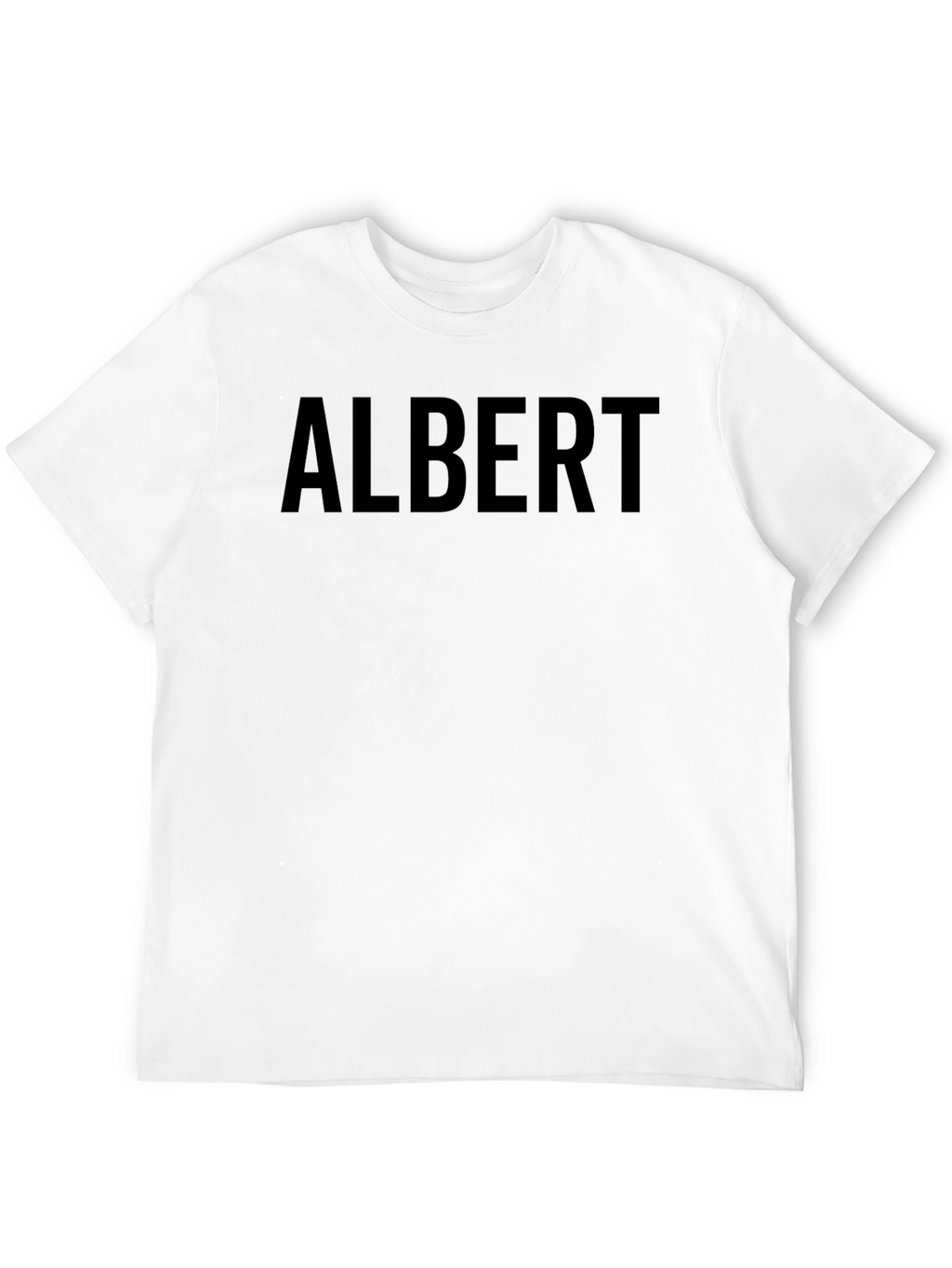 Albert Mens Black T-Shirt