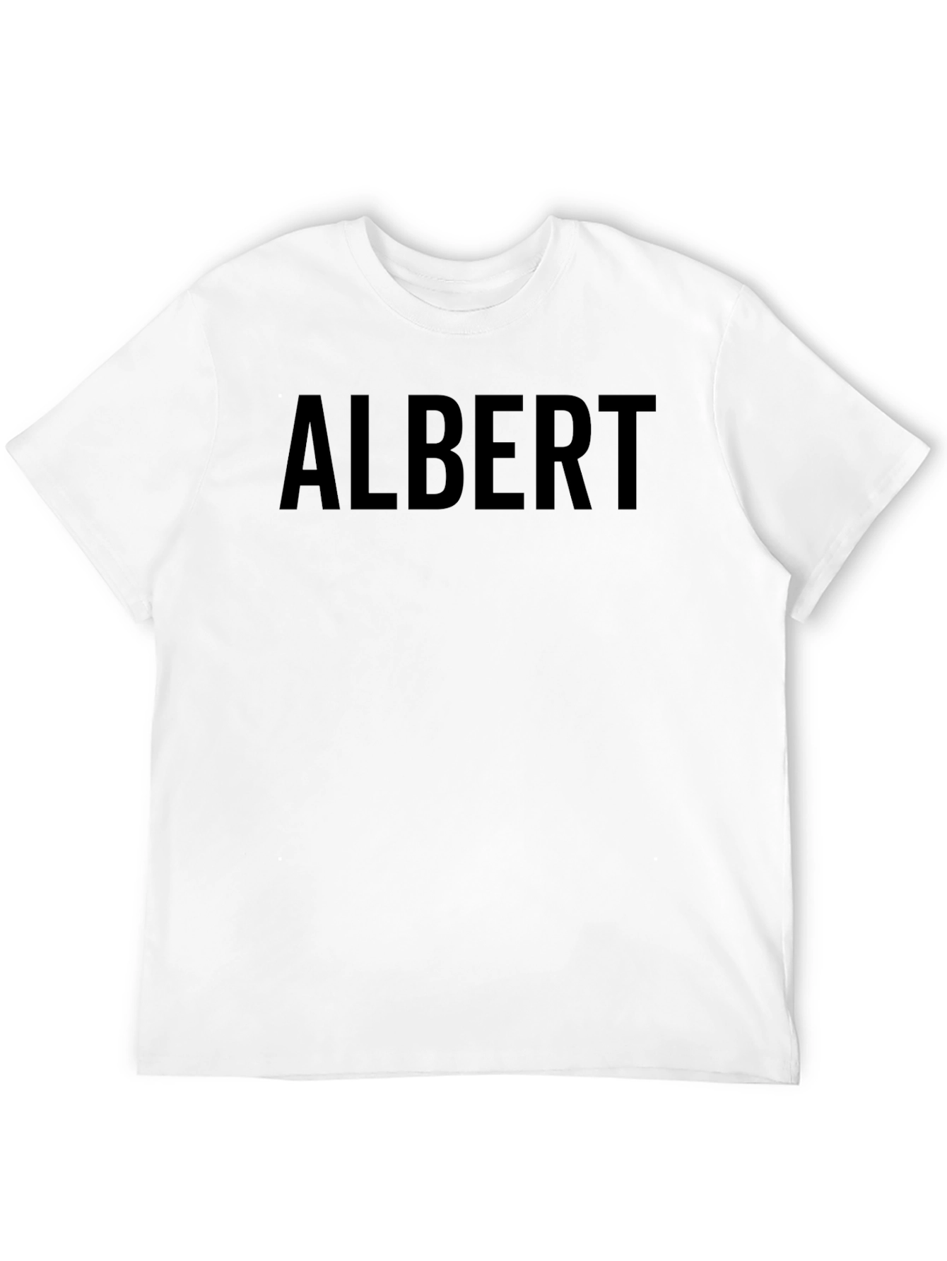 Albert Mens Black T-Shirt