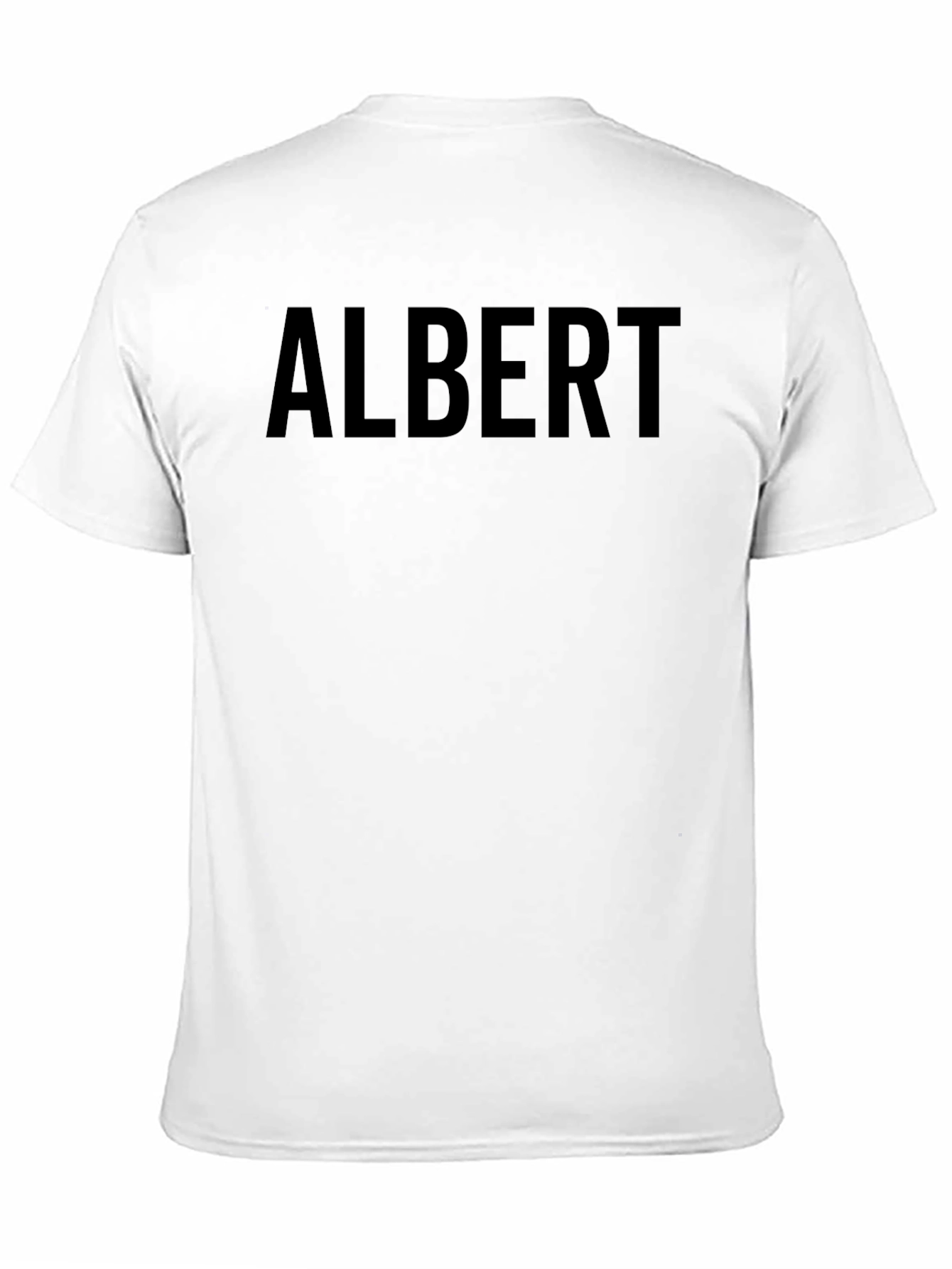 Albert Mens Black T-Shirt