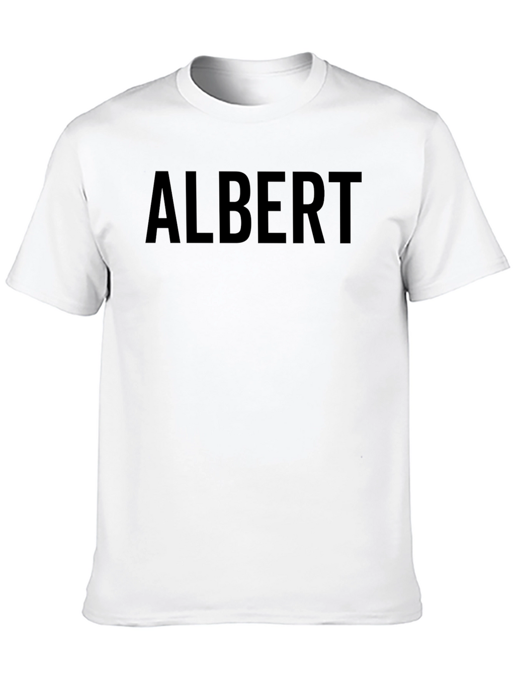 Albert Mens Black T-Shirt