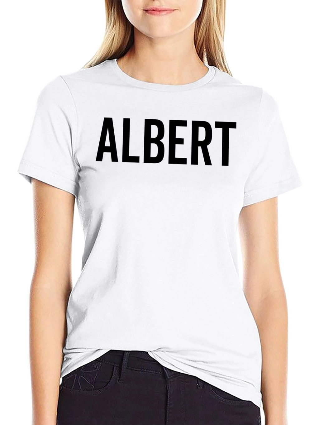 Albert Mens Black T-Shirt