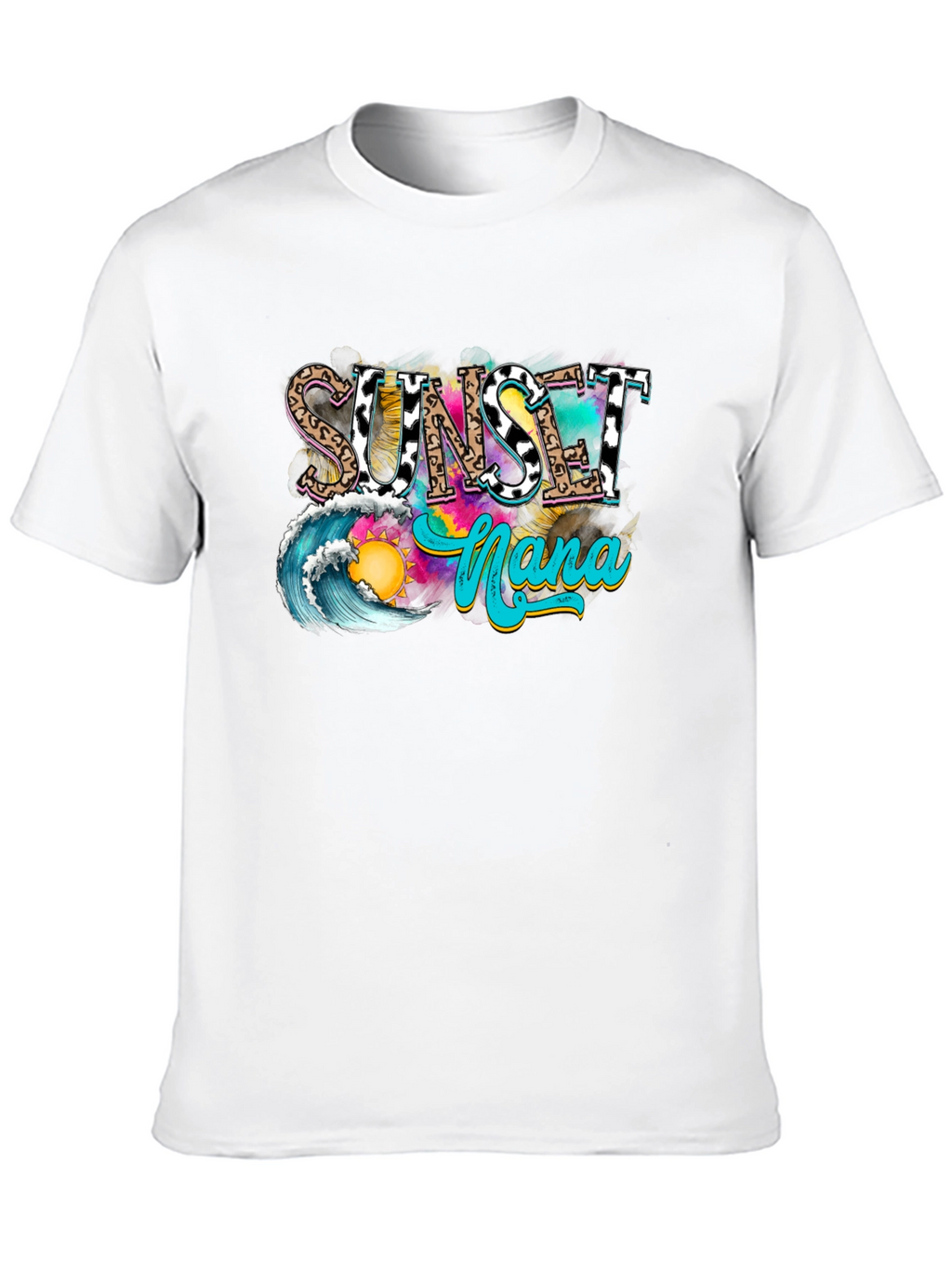 Sunset Nana Graphic T-Shirt