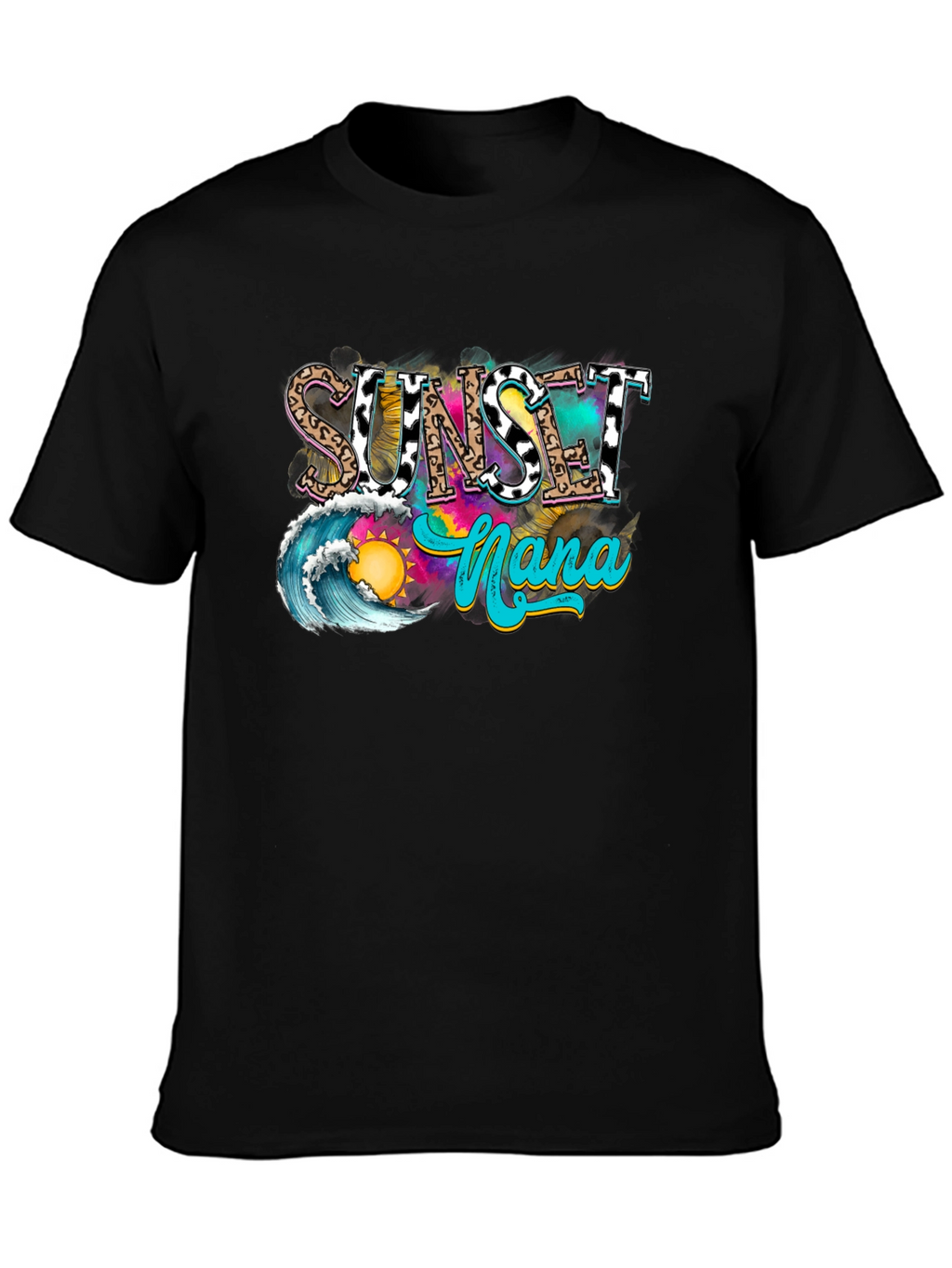 Sunset Nana Graphic T-Shirt