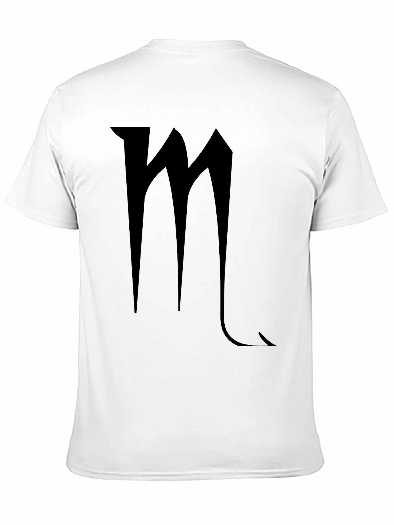 Scorpio Zodiac Sign Black T-Shirt