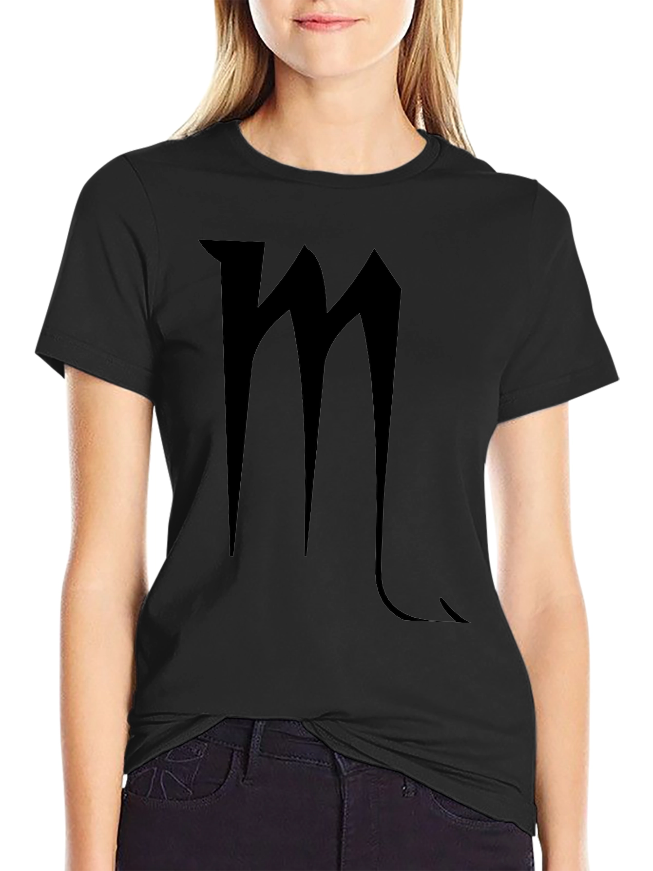 Scorpio Zodiac Sign Black T-Shirt