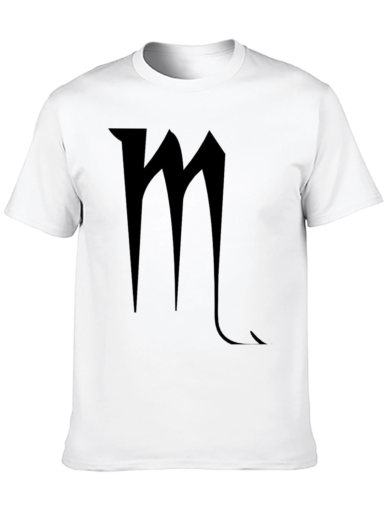 Scorpio Zodiac Sign Black T-Shirt
