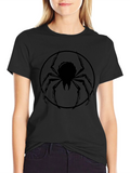 Spider Graphic Tee - Mens Black T-Shirt