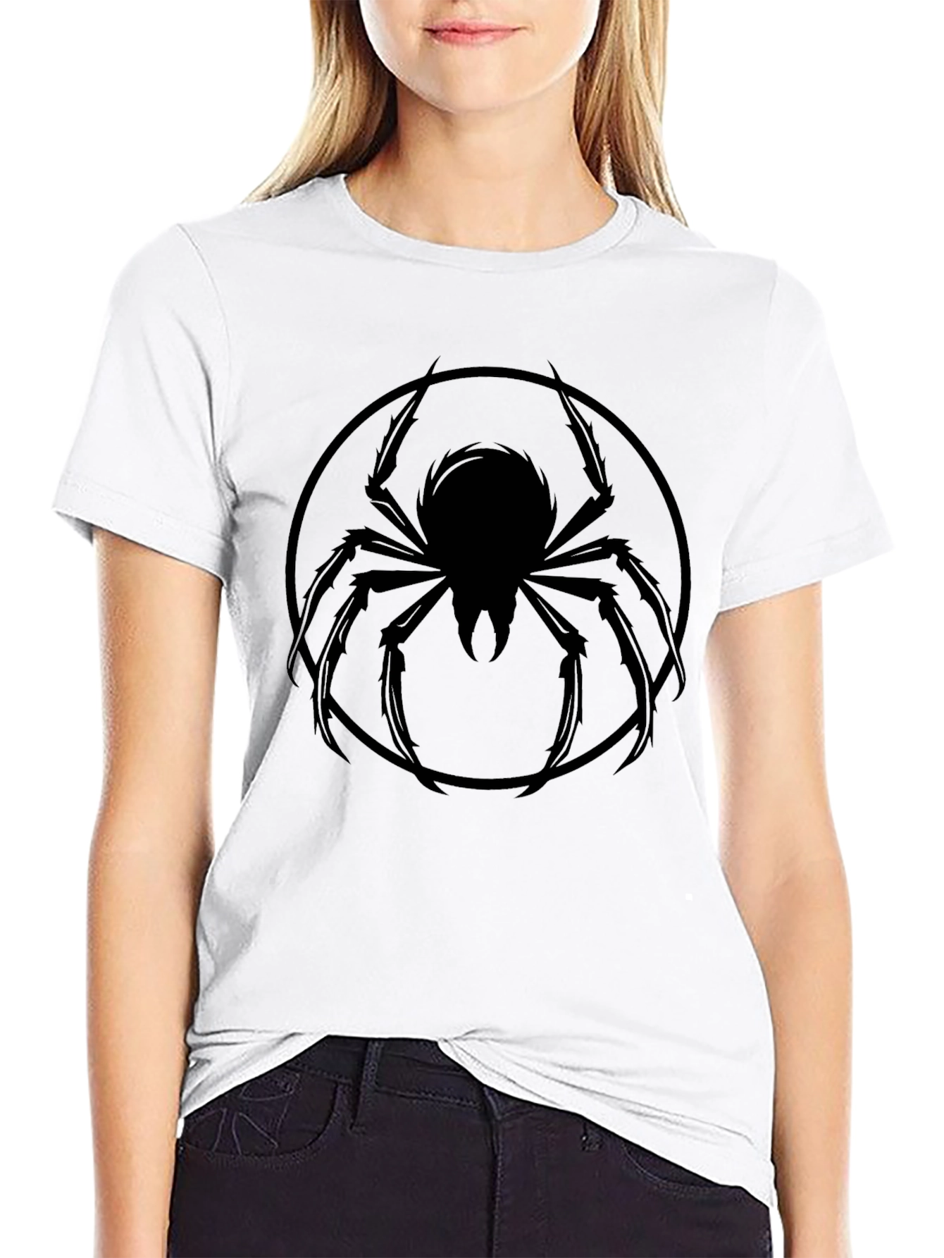 Spider Graphic Tee - Mens Black T-Shirt