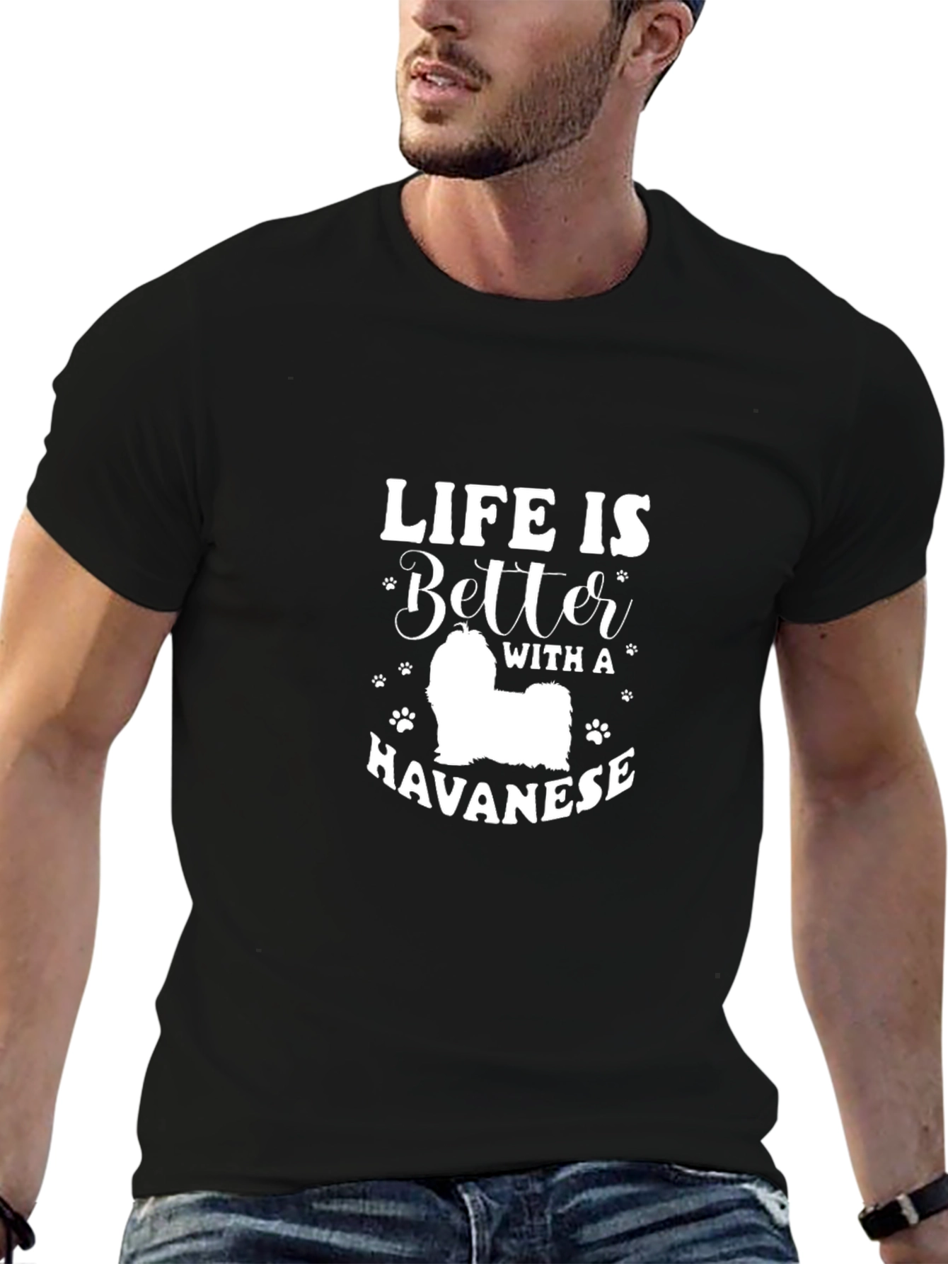 Life is Better with a Havanese Dog T-Shirt