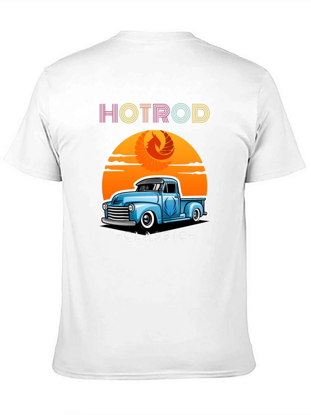 Hotrod Classic Truck T-Shirt - Retro Style