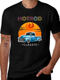 Hotrod Classic Truck T-Shirt - Retro Style