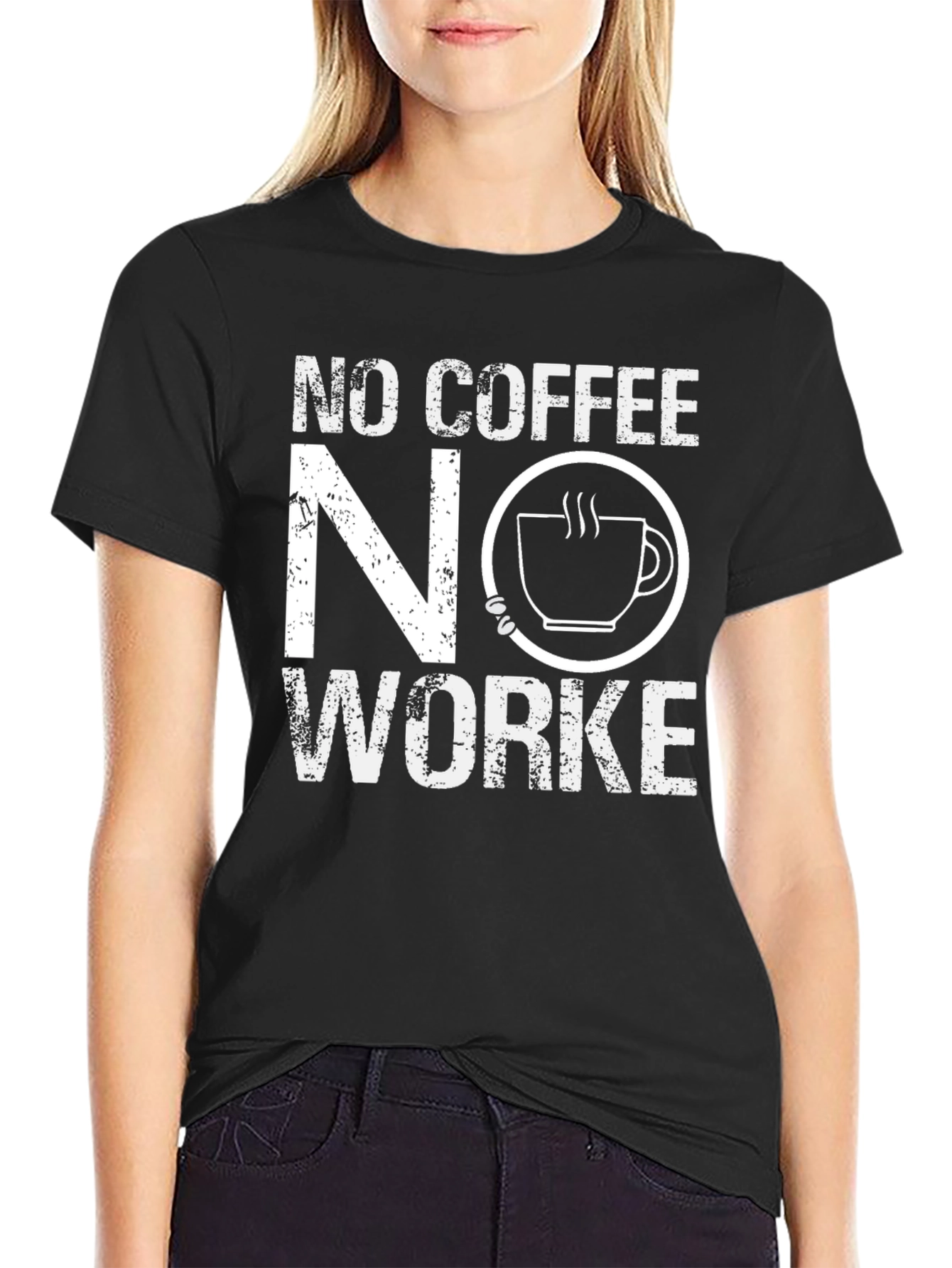 No Coffee No Workee Graphic Tee