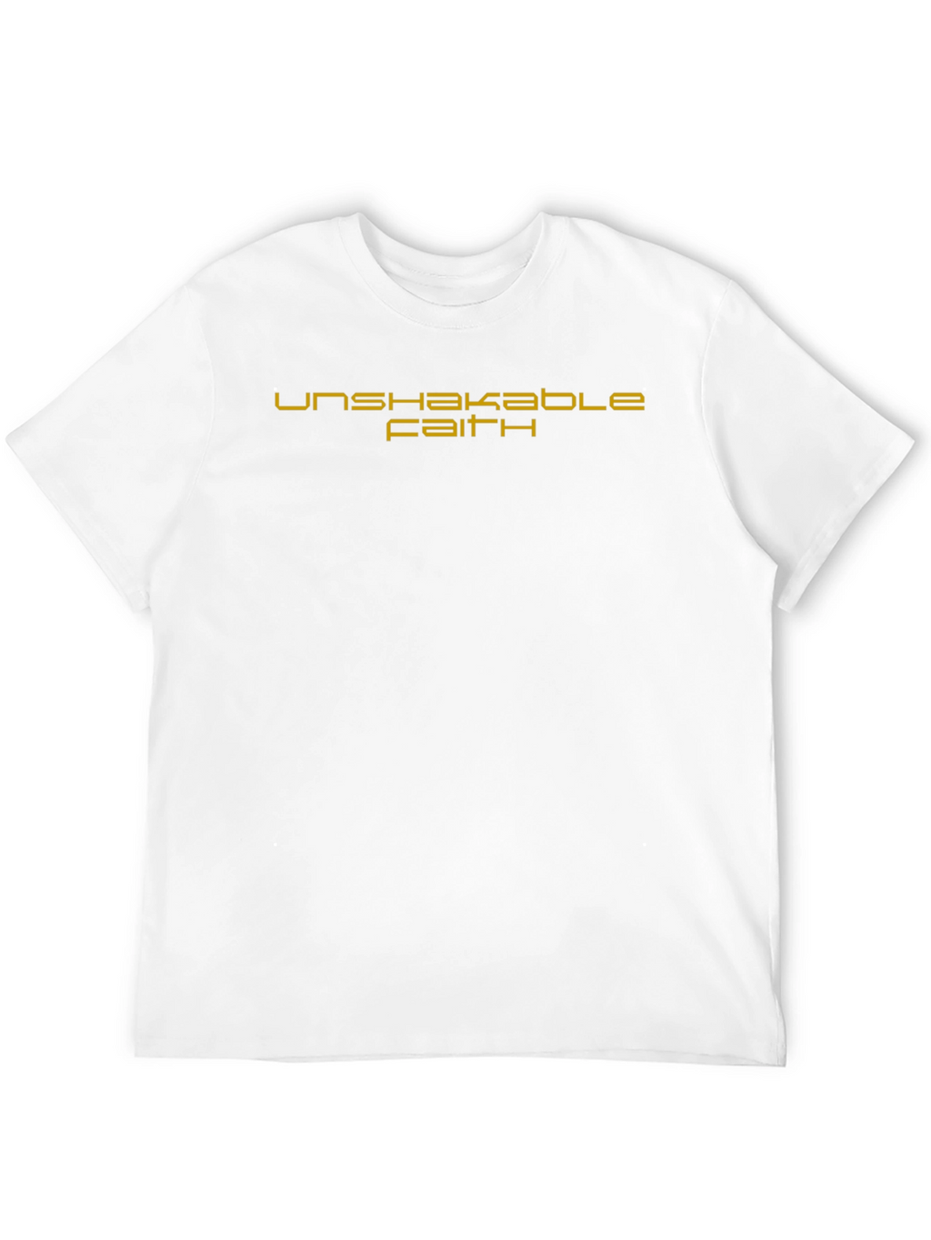 Unshakable Faith Black Graphic Tee