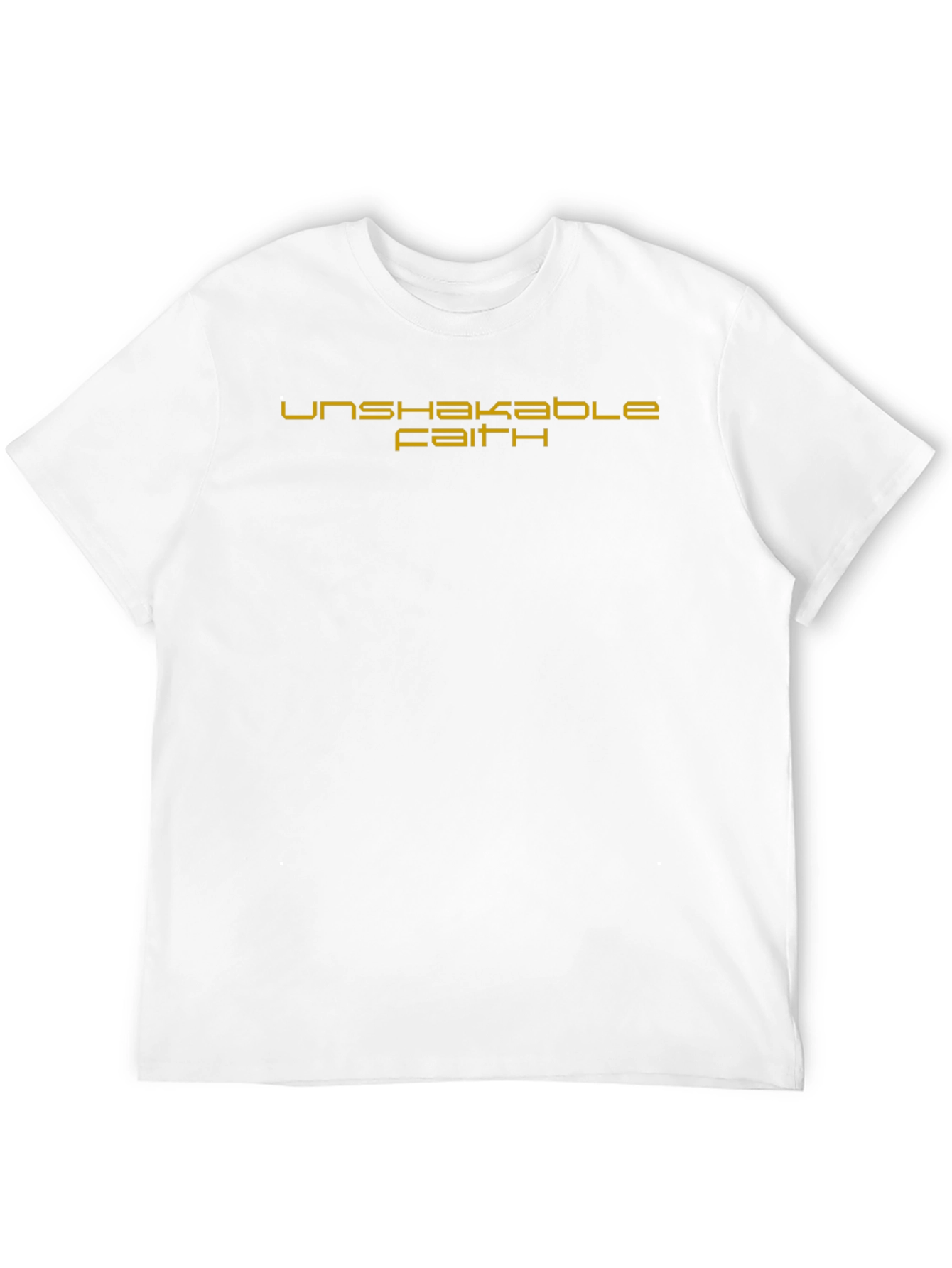 Unshakable Faith Black Graphic Tee