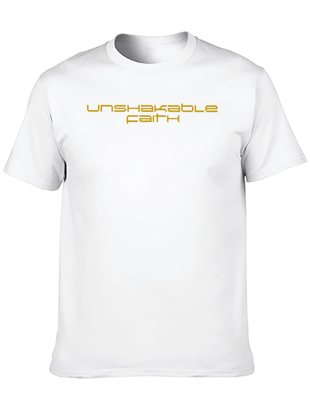 Unshakable Faith Black Graphic Tee