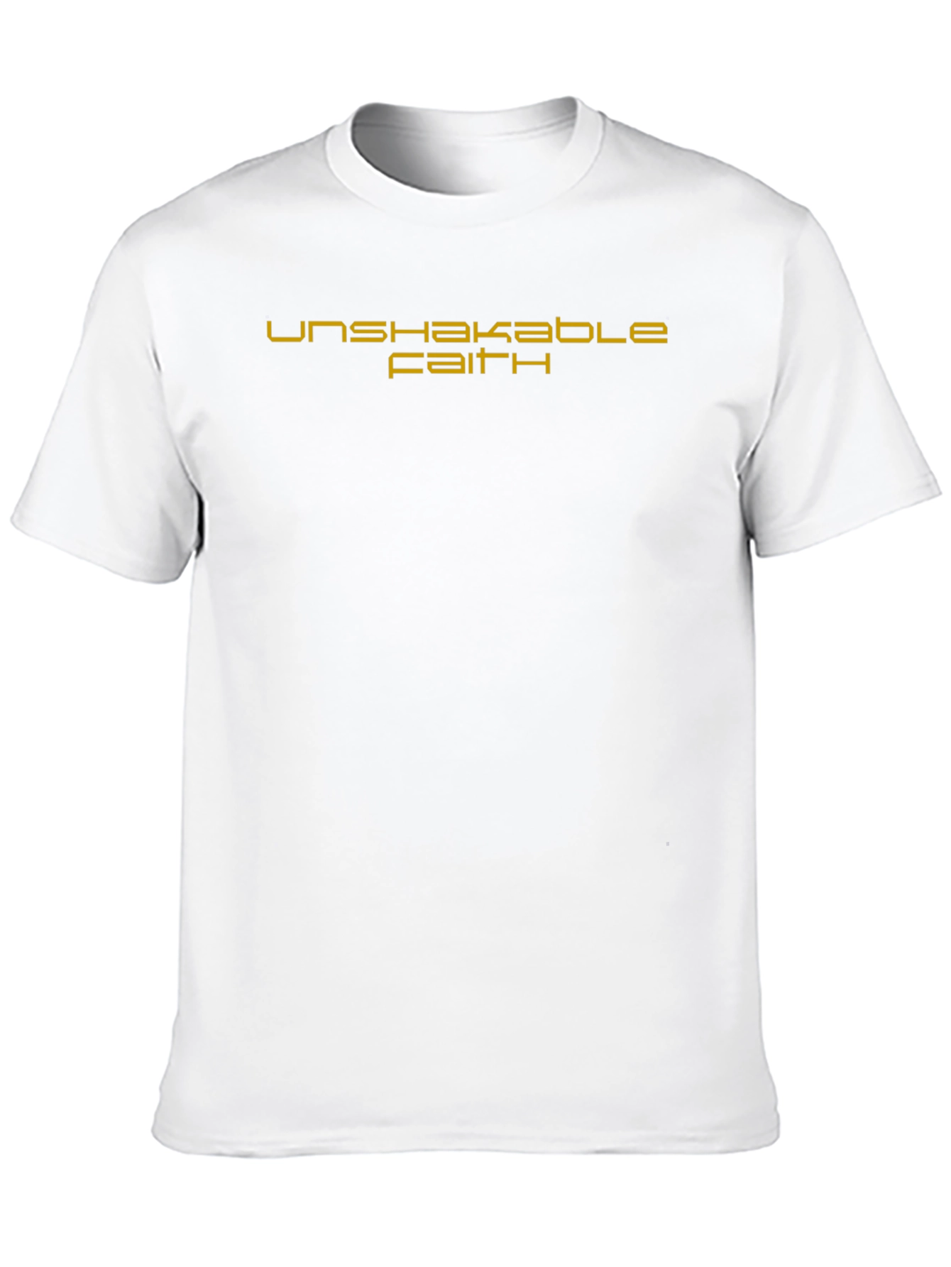 Unshakable Faith Black Graphic Tee