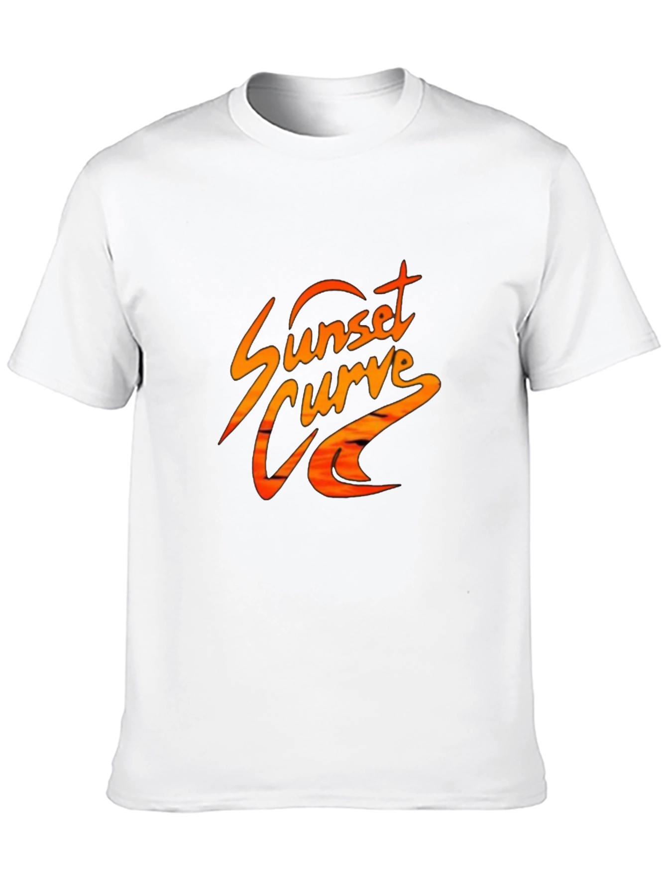 Sunset Curve Graphic T-Shirt