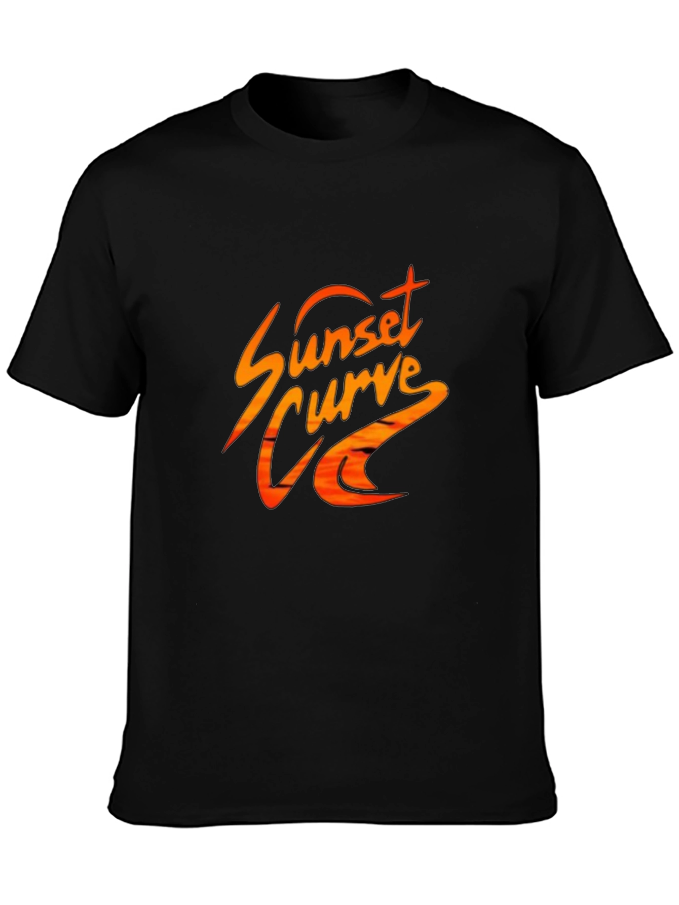 Sunset Curve Graphic T-Shirt