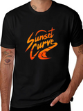 Sunset Curve Graphic T-Shirt