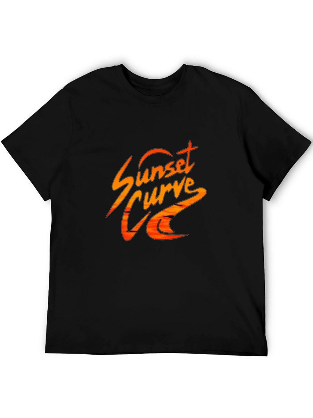 Sunset Curve Graphic T-Shirt