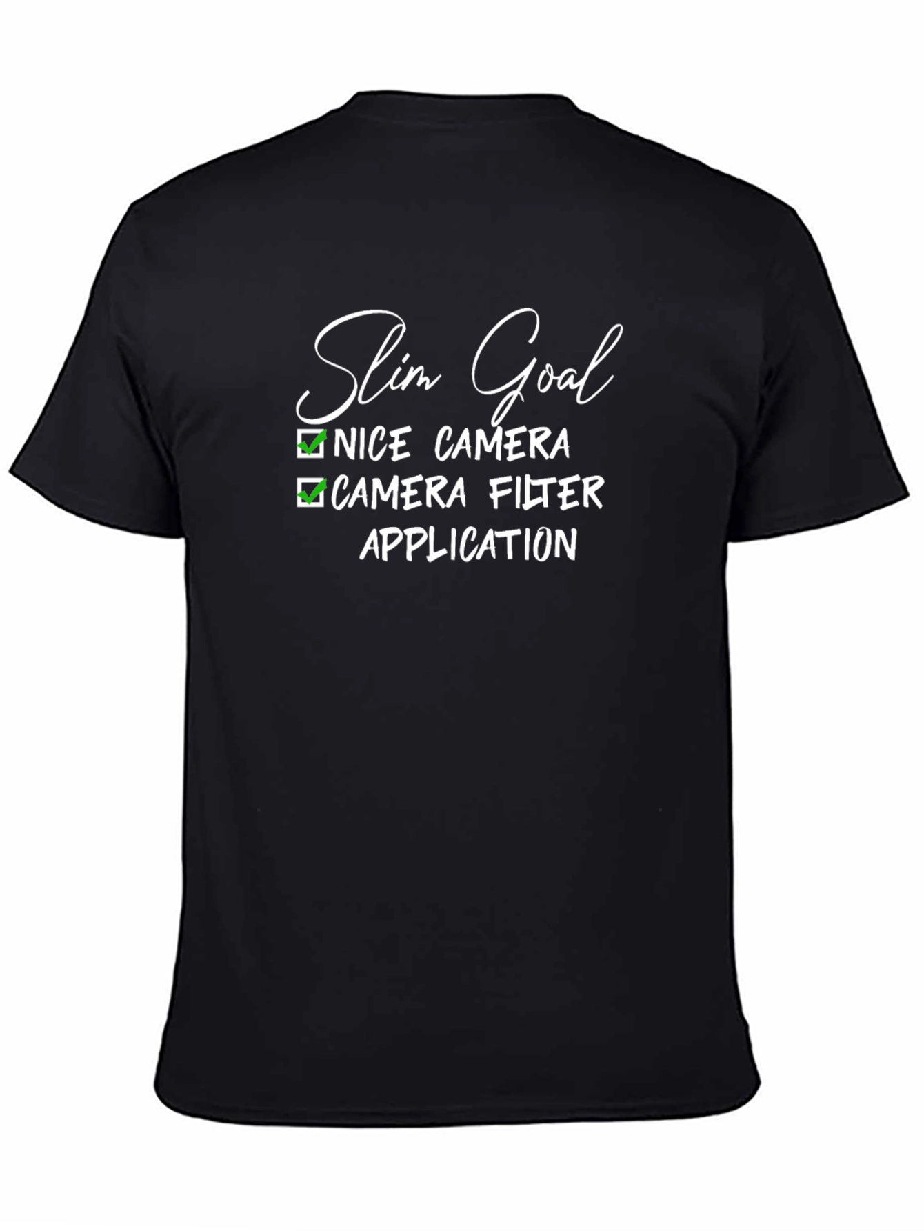 Slim Goal Funny Graphic T-Shirt