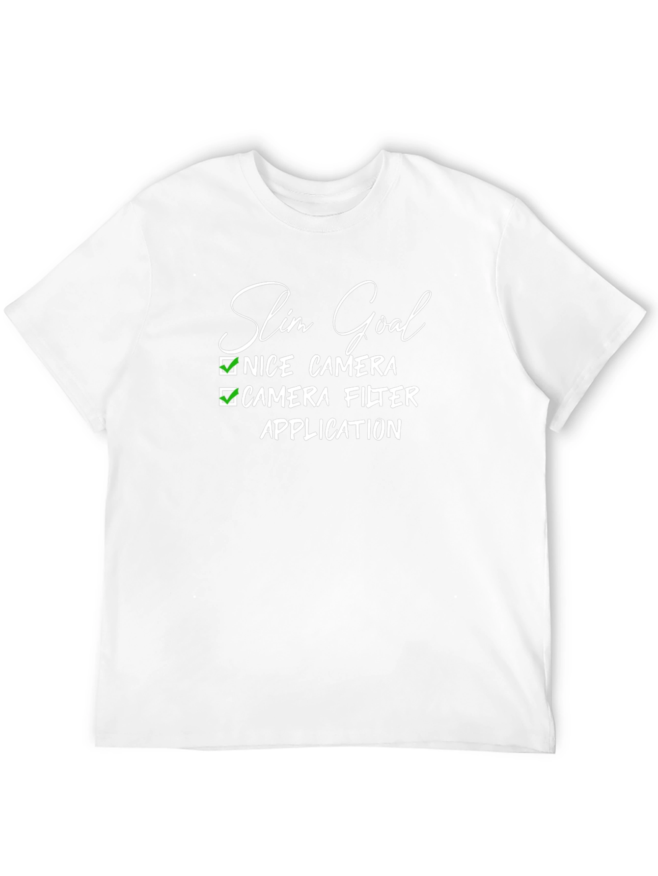 Slim Goal Funny Graphic T-Shirt