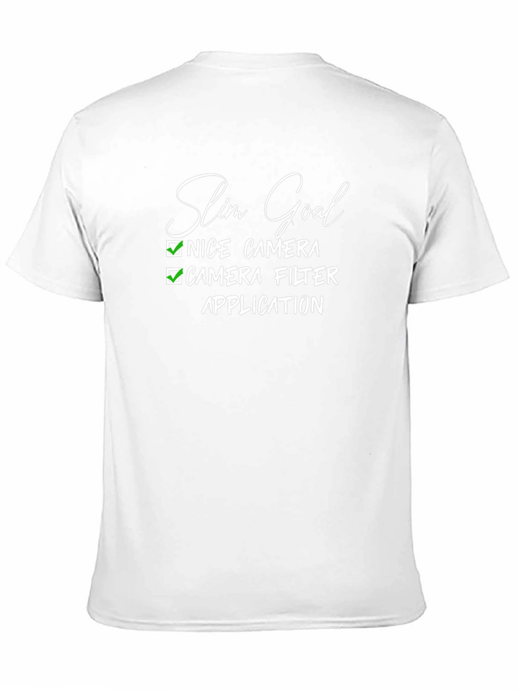 Slim Goal Funny Graphic T-Shirt