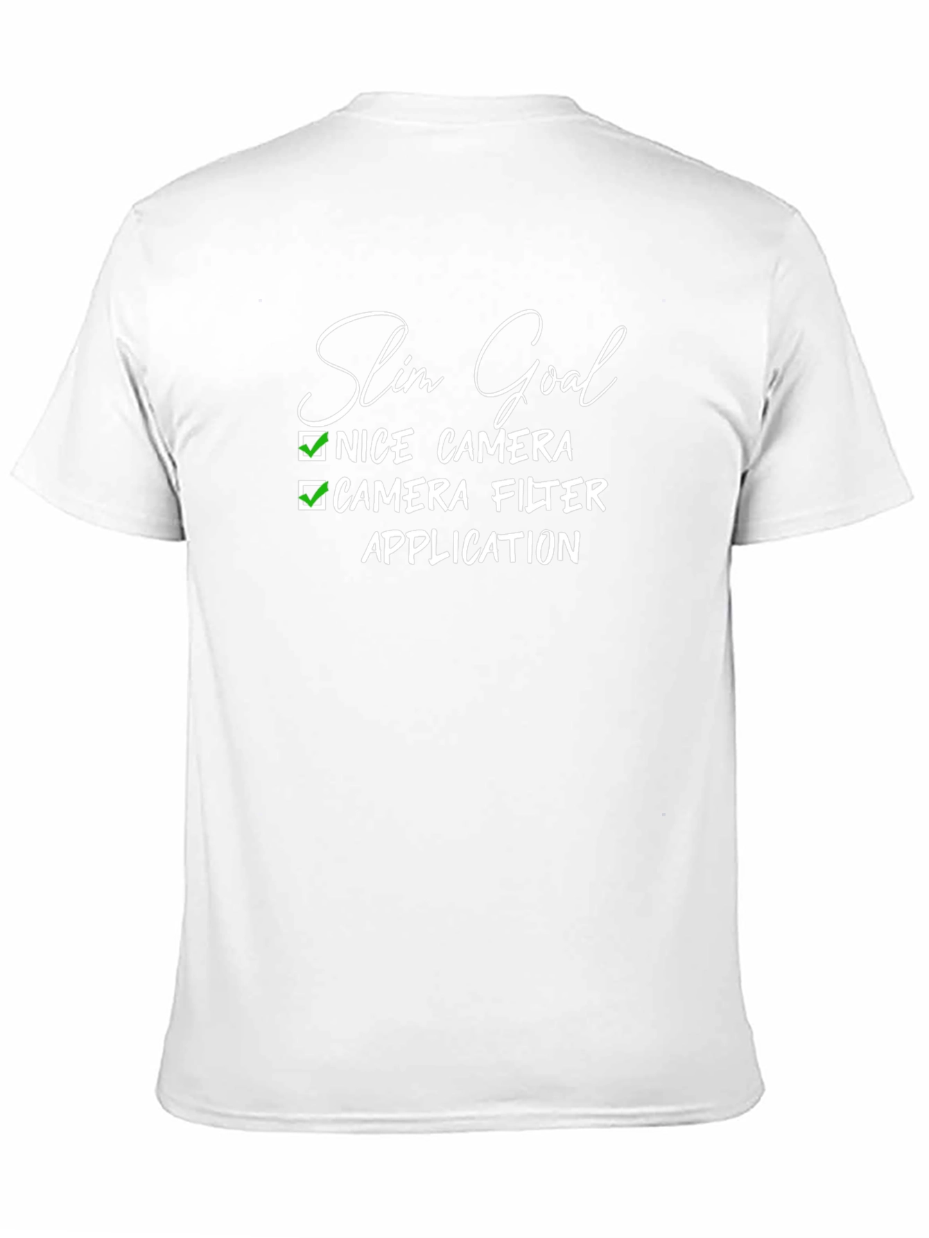 Slim Goal Funny Graphic T-Shirt