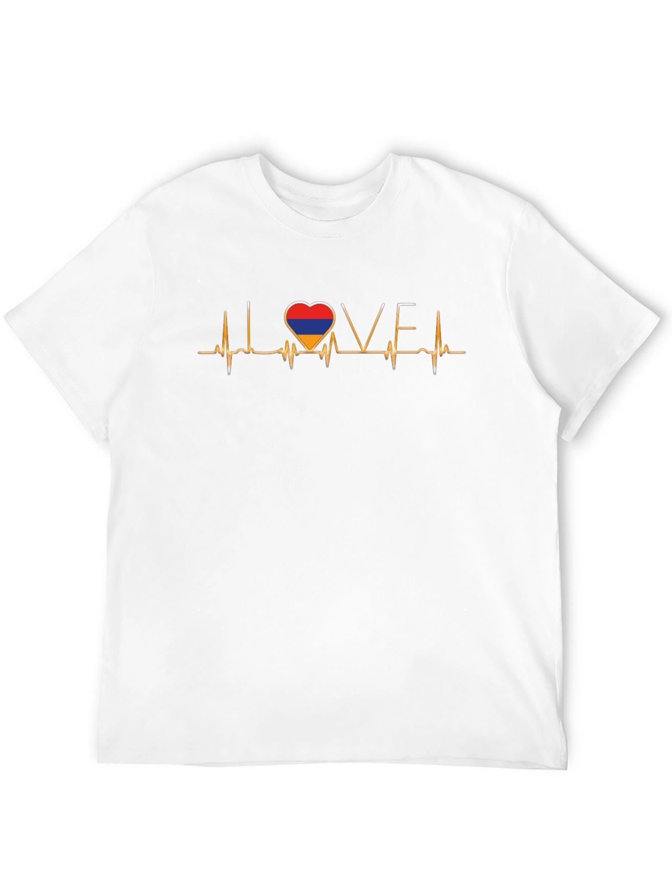 Armenia Heartbeat T-Shirt - Love Armenia