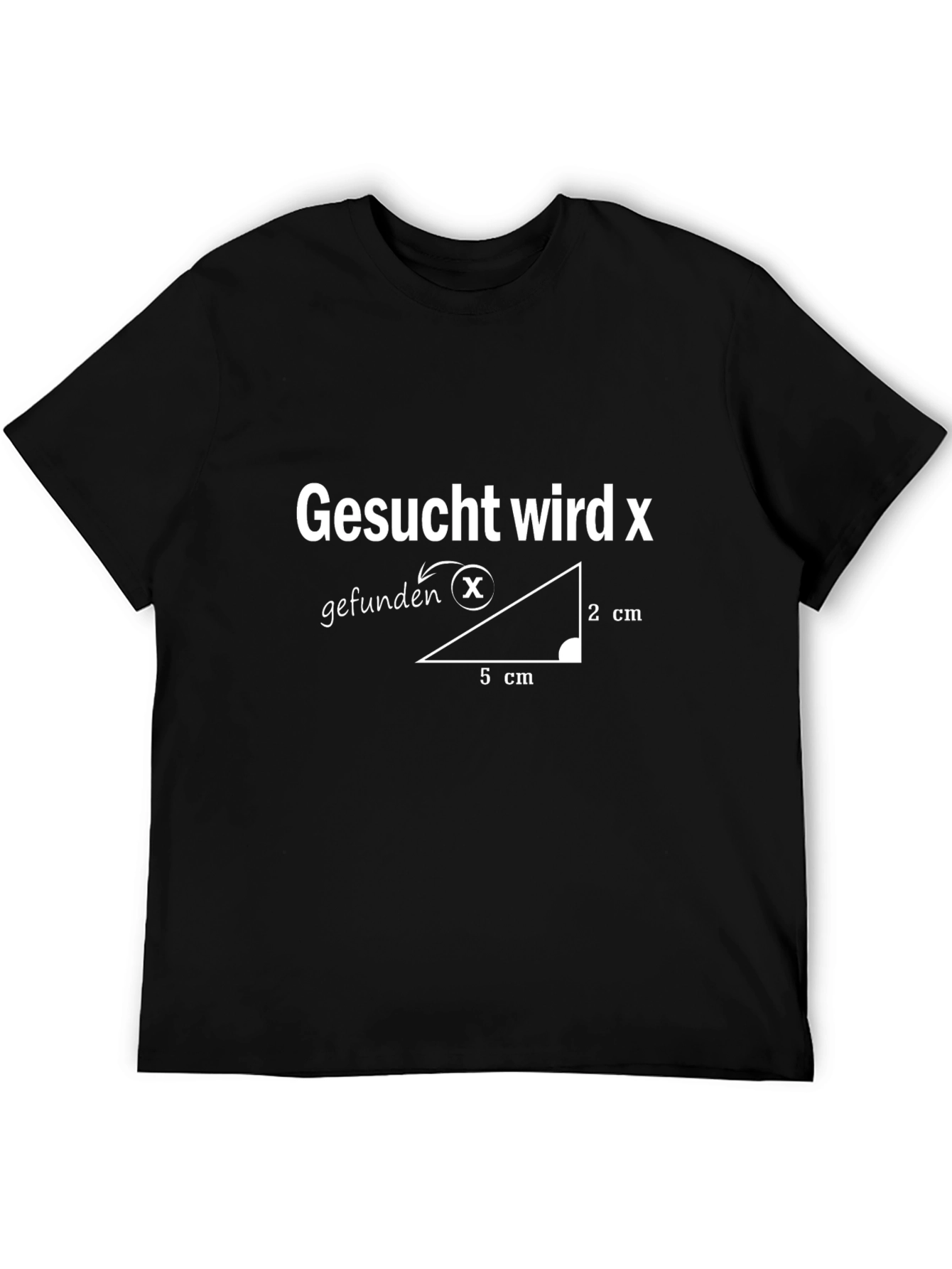 Gesucht wird x T-Shirt - Math Equation Design