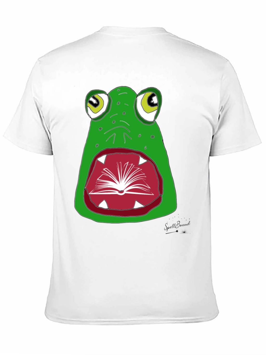 Frog Bookworm Graphic T-Shirt - Read and Ribbit!