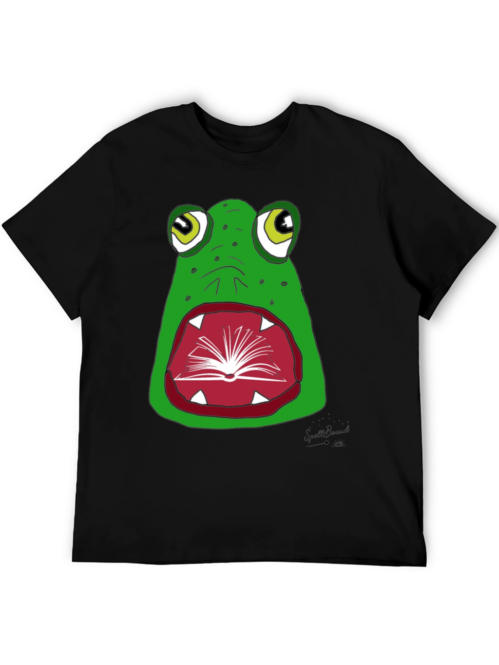 Frog Bookworm Graphic T-Shirt - Read and Ribbit!