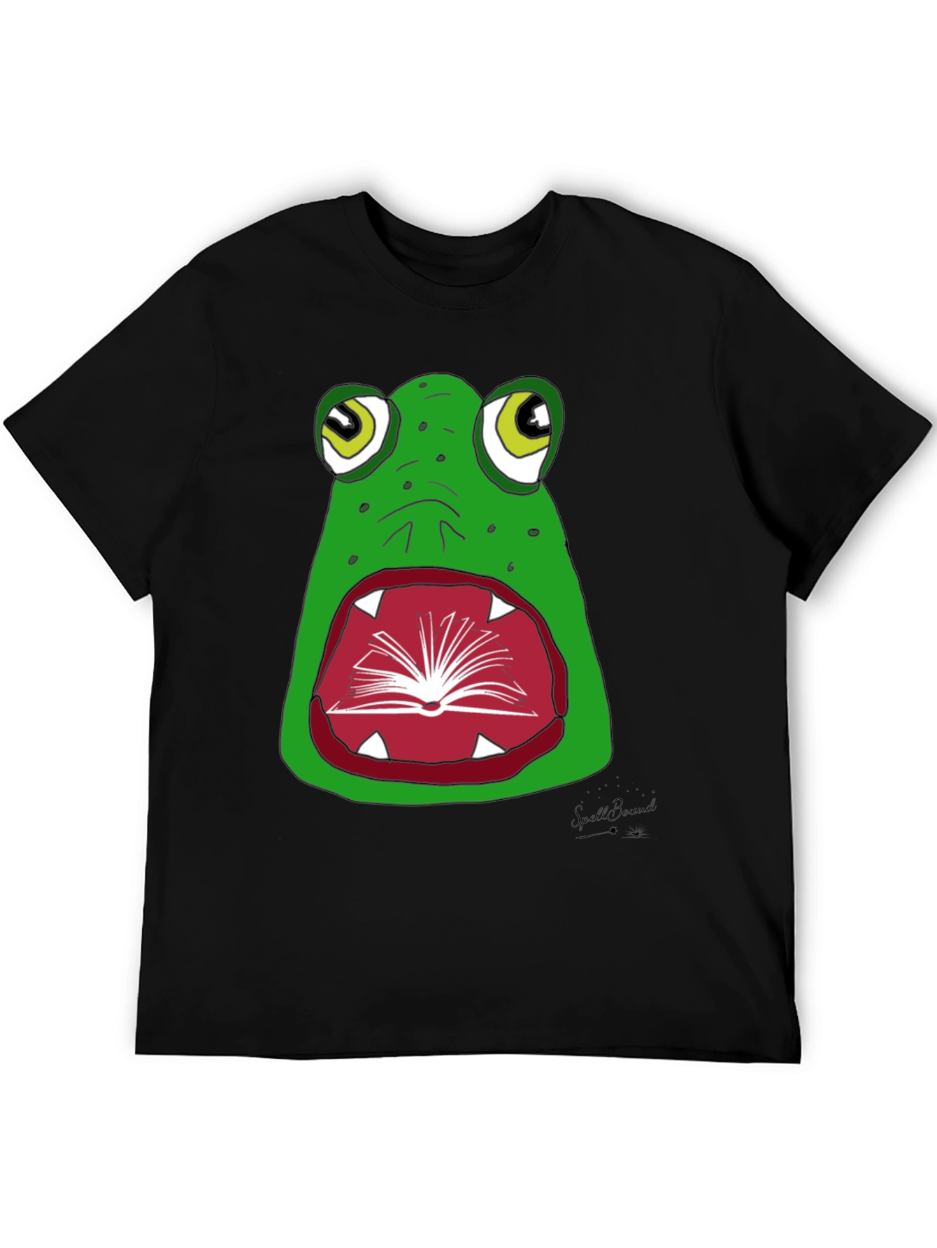 Frog Bookworm Graphic T-Shirt - Read and Ribbit!