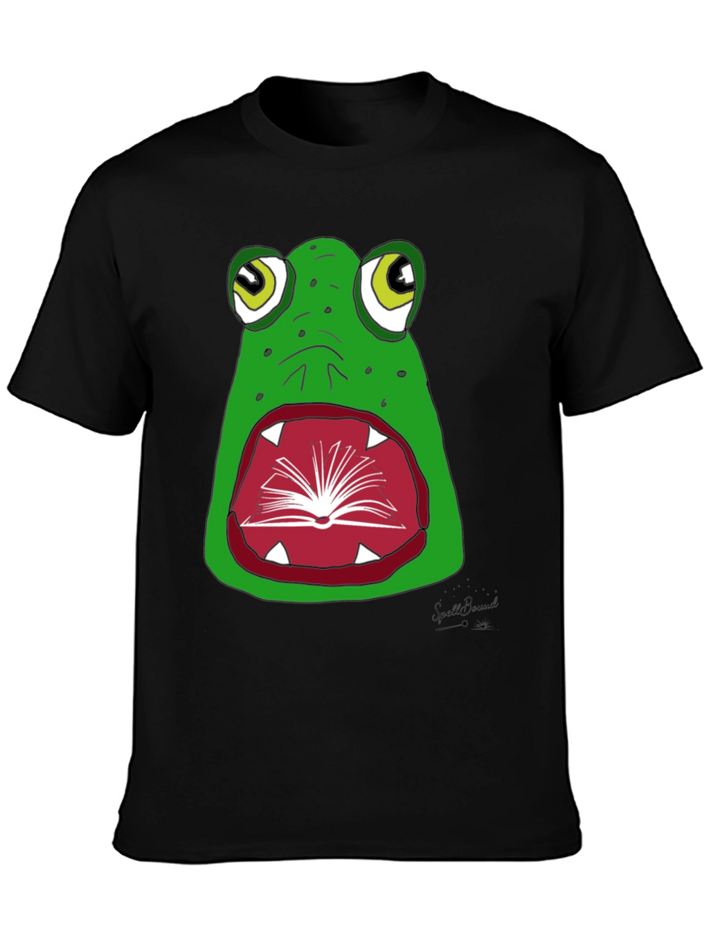 Frog Bookworm Graphic T-Shirt - Read and Ribbit!