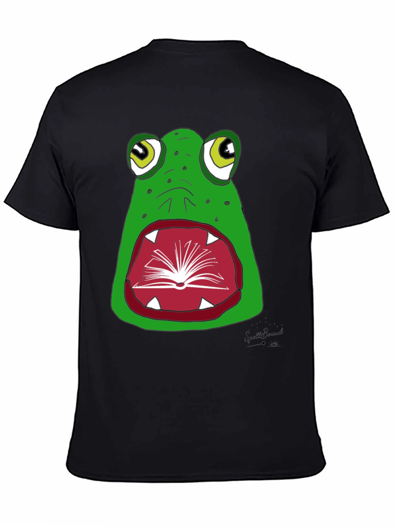 Frog Bookworm Graphic T-Shirt - Read and Ribbit!