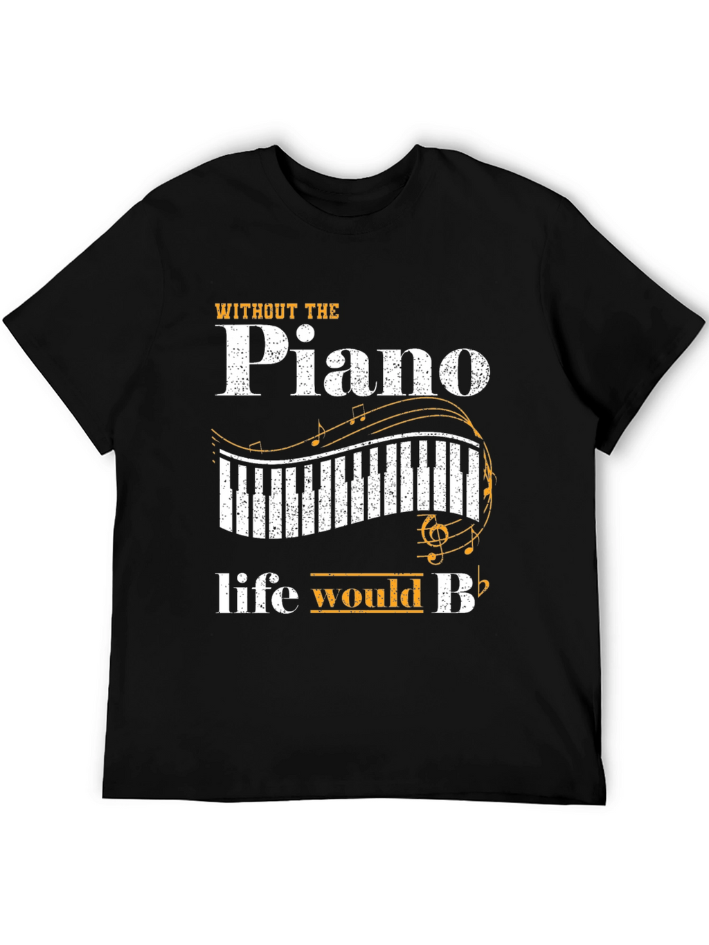 Piano Lovers Graphic T-Shirt