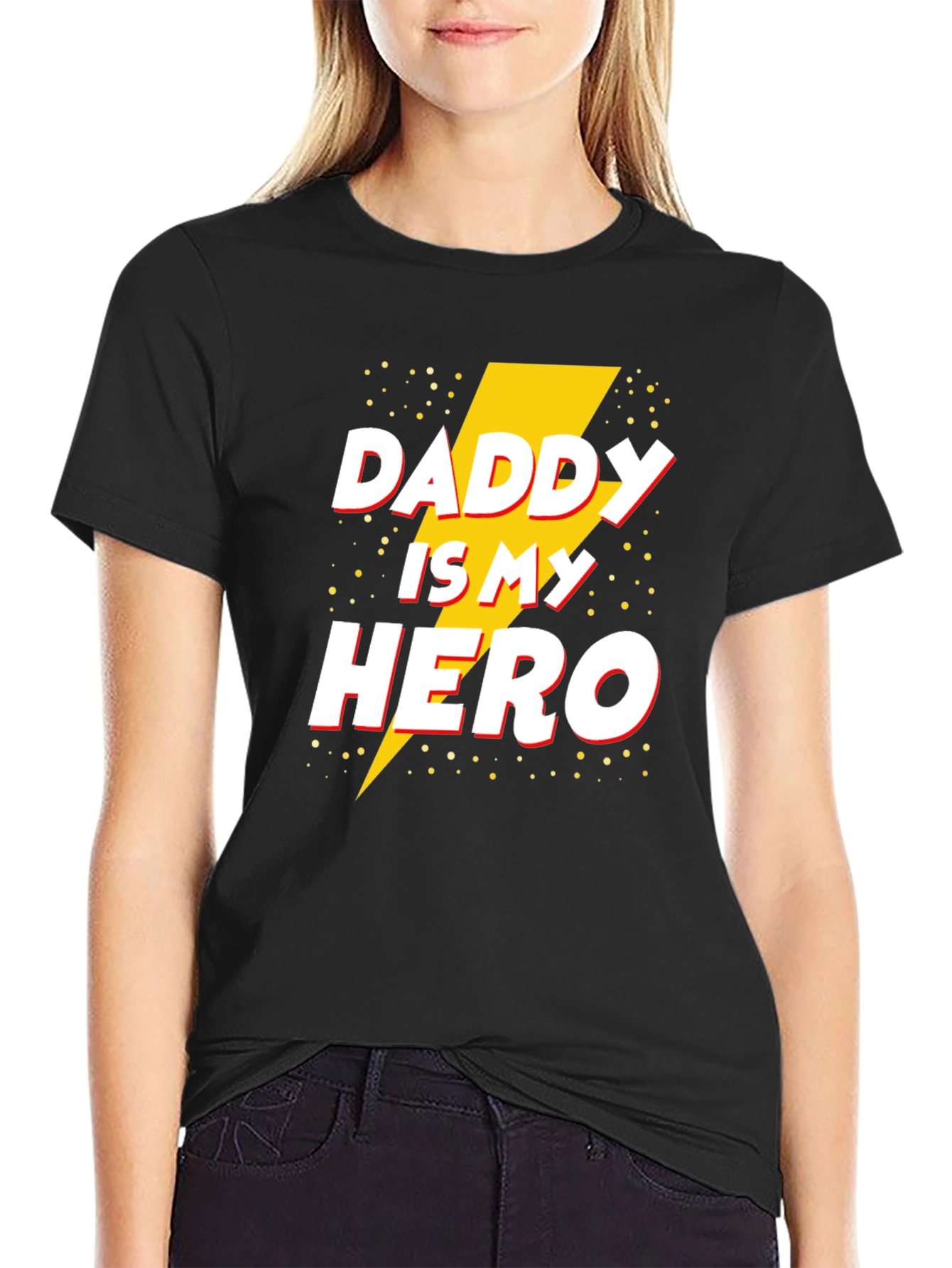 Daddy Is My Hero T-Shirt - Fathers Day Gift Idea