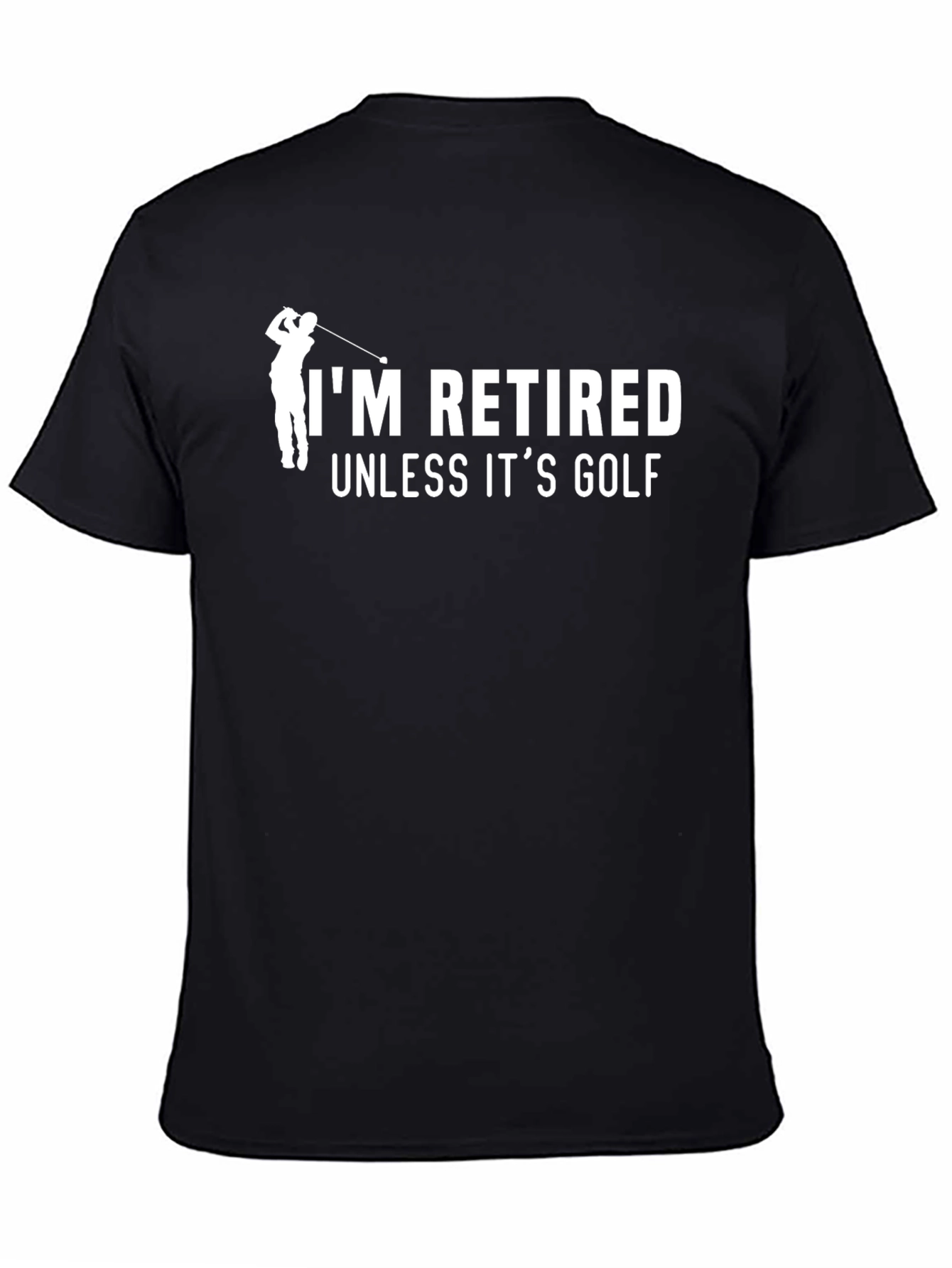 Retired Unless Its Golf Graphic T-Shirt