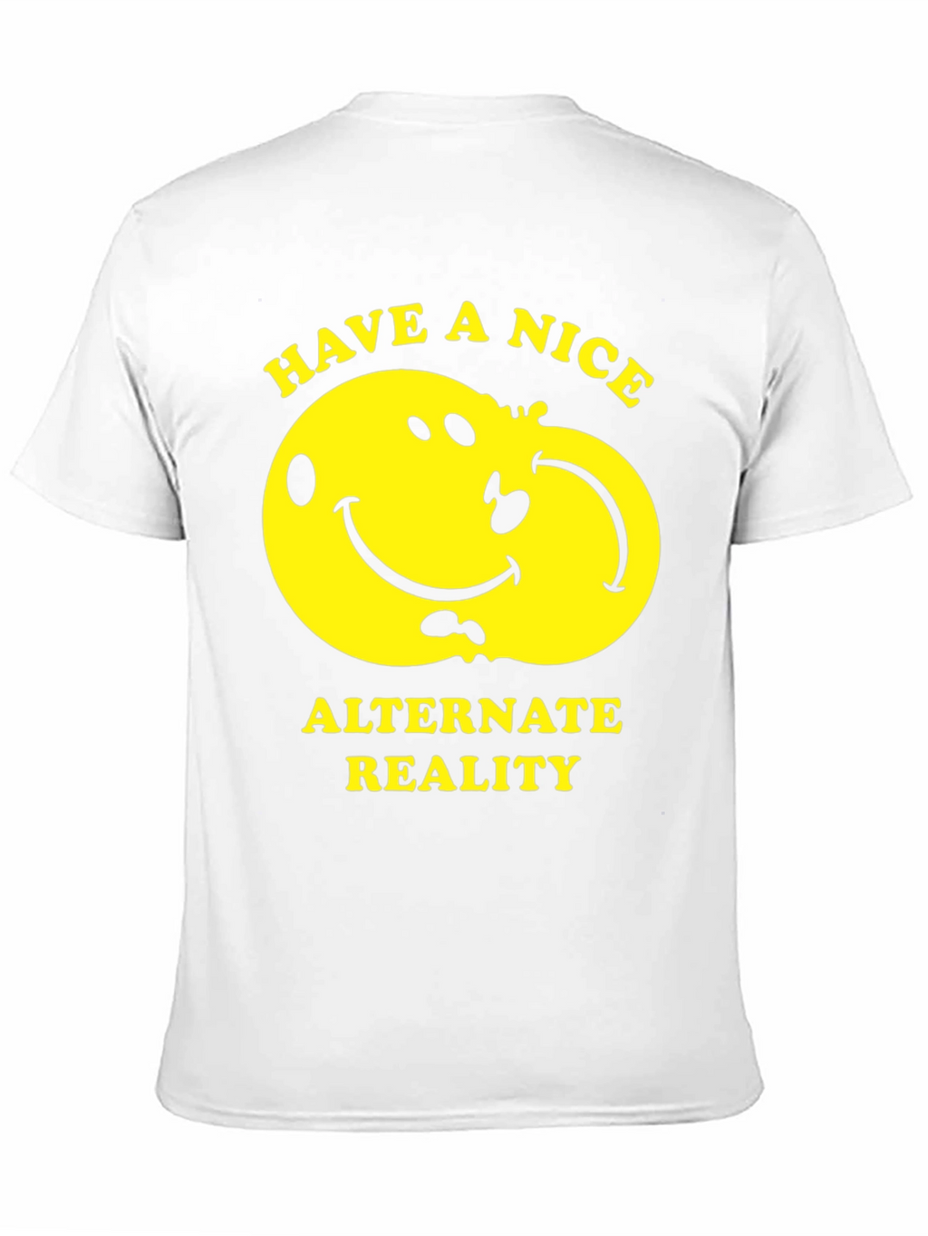 Alternate Reality Smiley Face Graphic Tee