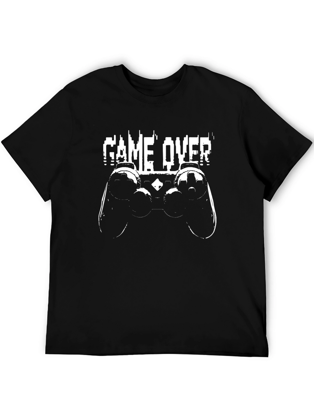 Game Over Controller T-Shirt - Black