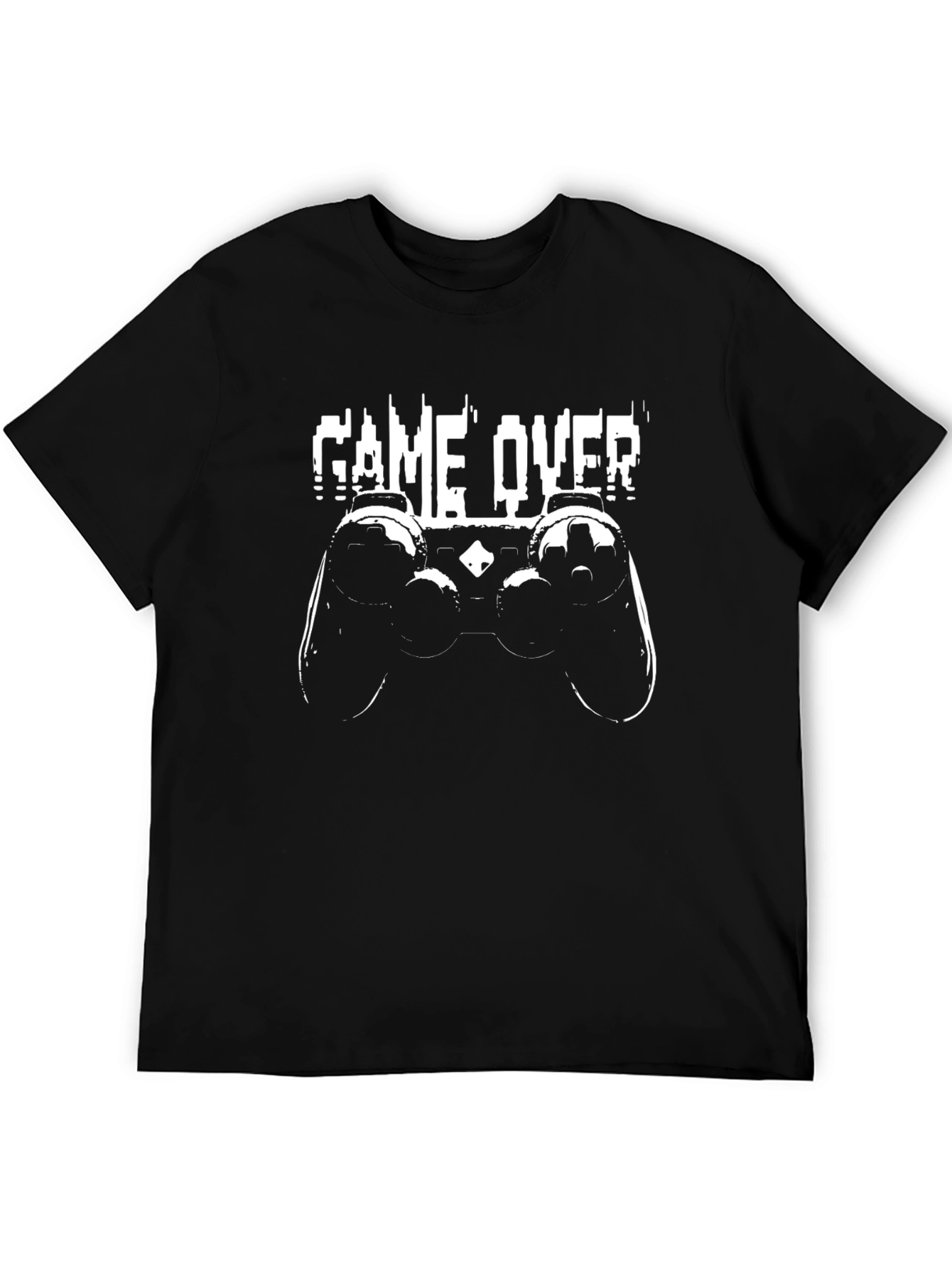 Game Over Controller T-Shirt - Black