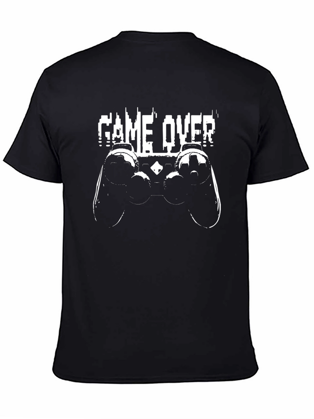 Game Over Controller T-Shirt - Black