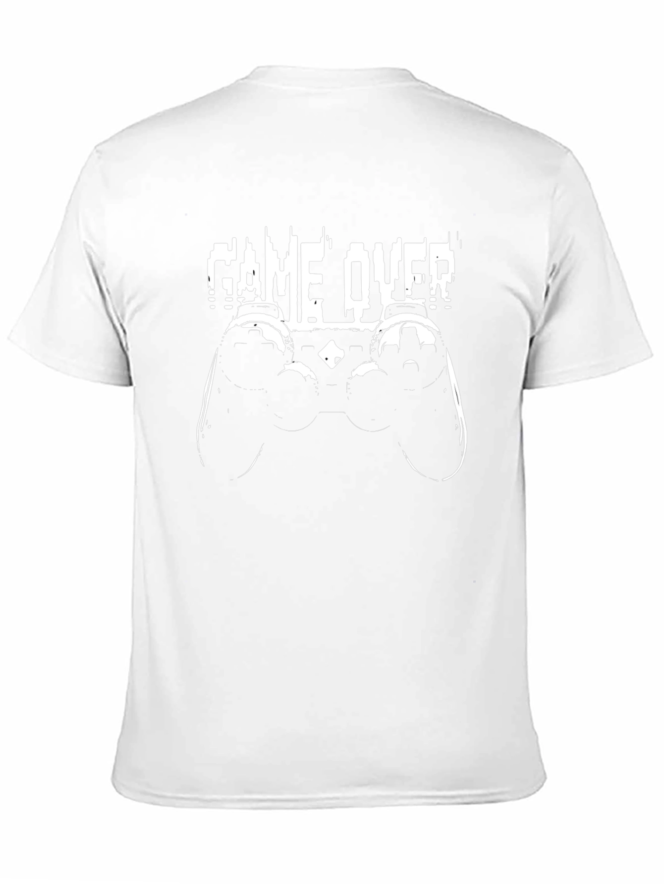 Game Over Controller T-Shirt - Black