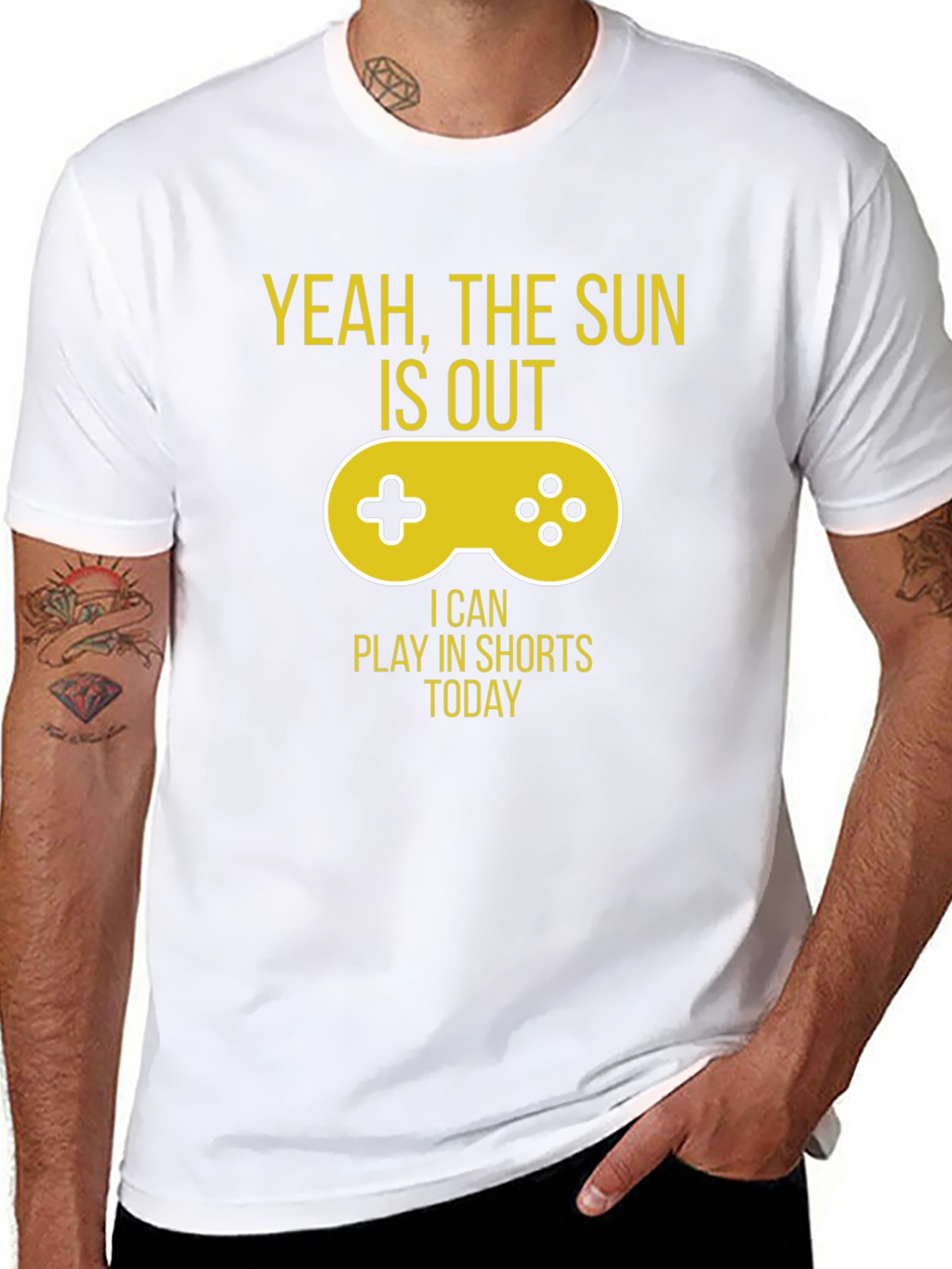 Yeah The Sun is Out Gaming T-Shirt