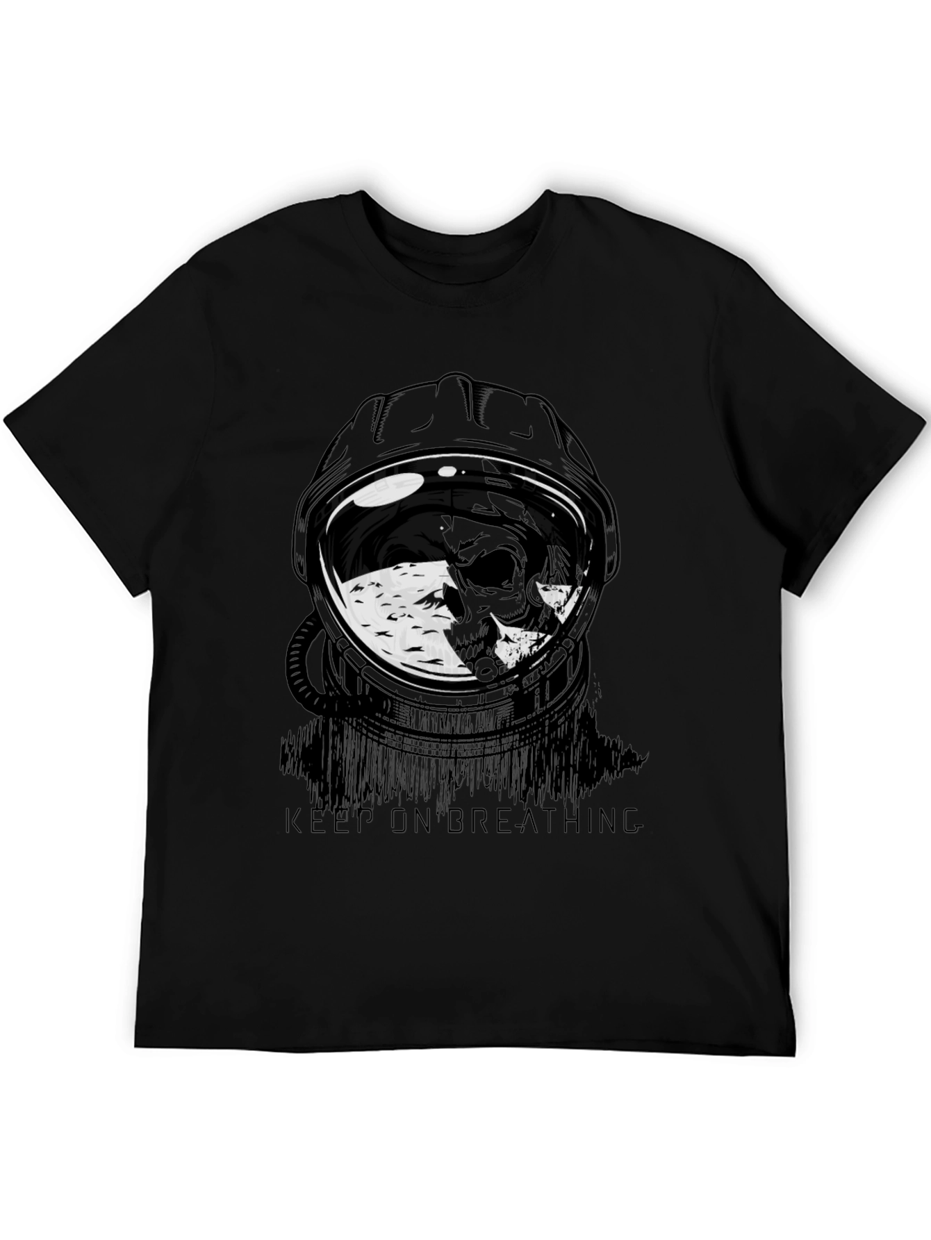 Keep On Breathing Astronaut T-Shirt - Unique Design