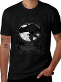 Keep On Breathing Astronaut T-Shirt - Unique Design
