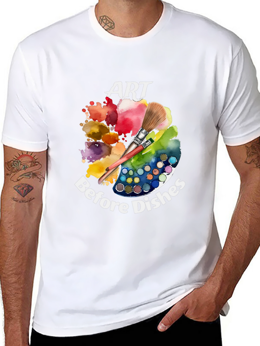 Art Before Dishes T-Shirt