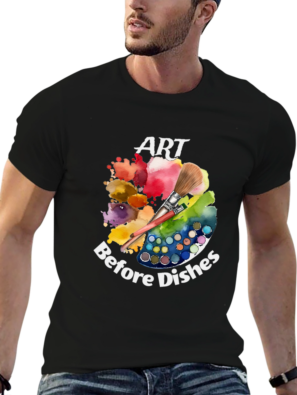 Art Before Dishes T-Shirt