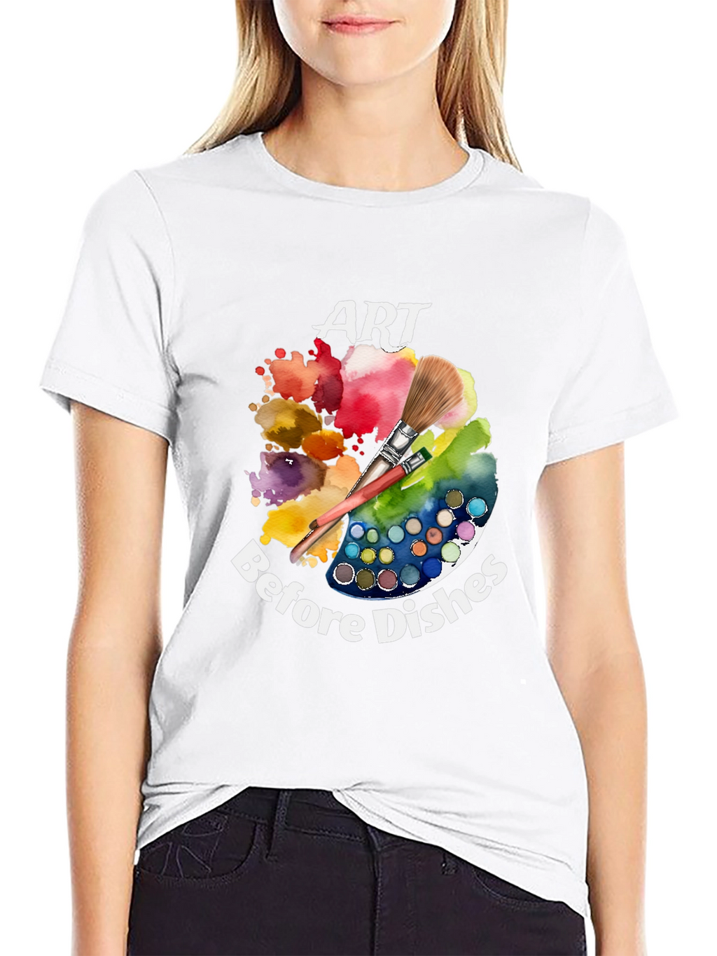 Art Before Dishes T-Shirt