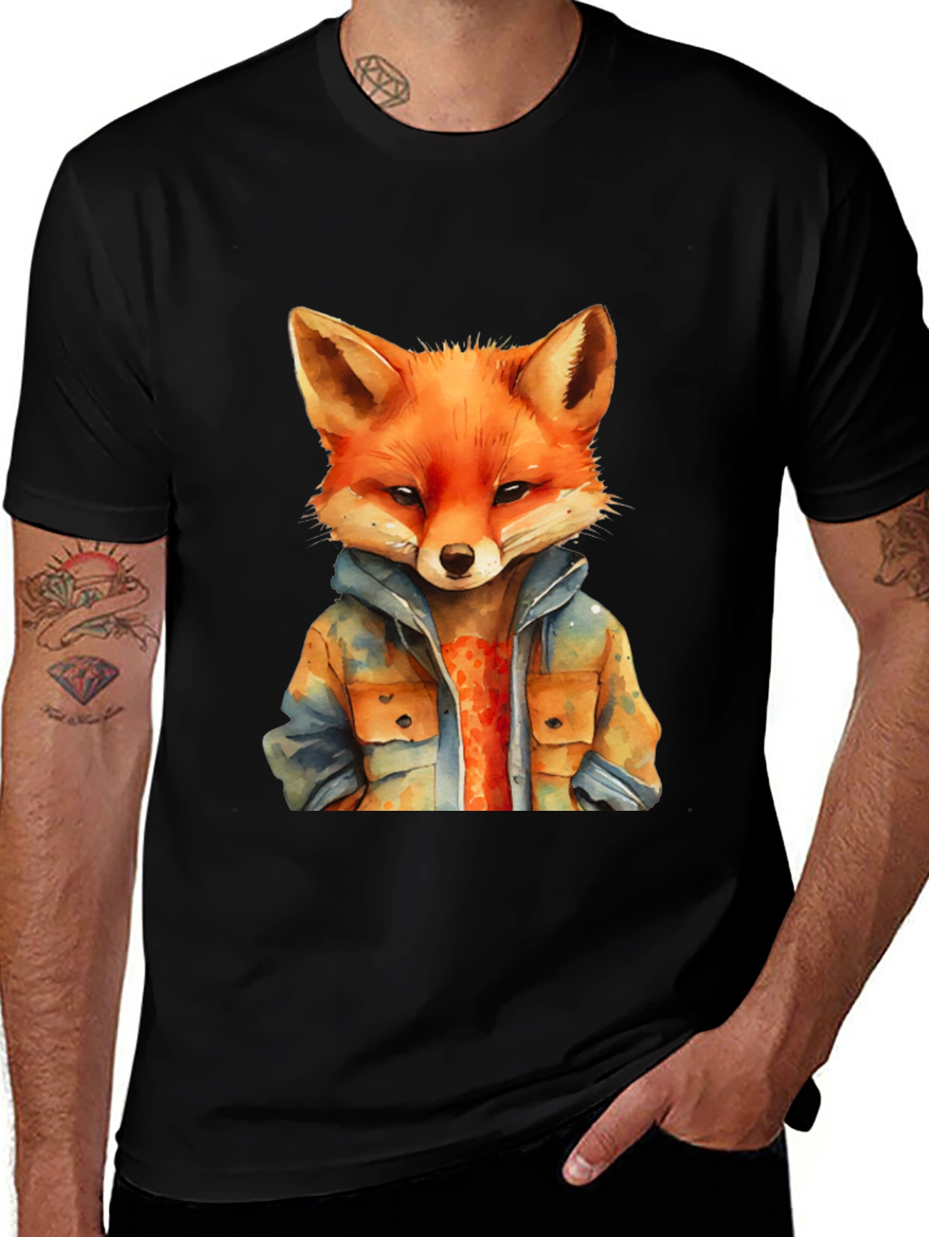 Cool Fox Graphic Tee